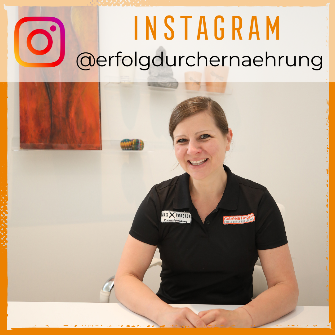 Instagram-Kanal von Dr. Gabriela Hoppe | Erfolg durch Ernährung | Ernährungsspezialistin & Heilpraktikerin - Hintergrundbild by Gabriela Hoppe